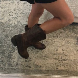 Brown boots
